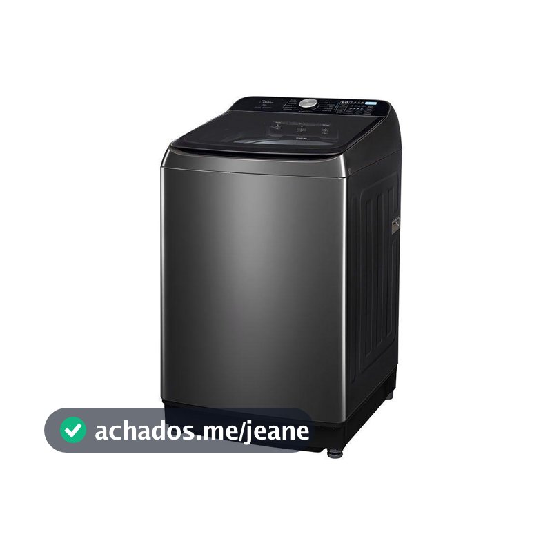 Lavadora de Roupas Midea 14,5 kg Wave Impeller Titanium 127V MA512W145/GK-04