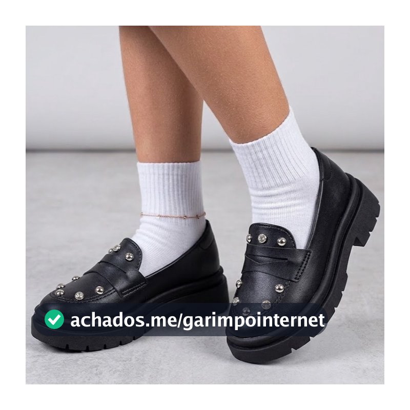 Sapato de Boneca Loafer Molekinha 2576.100/103/201
