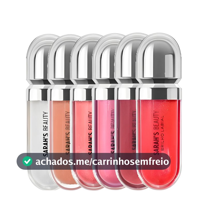 Gloss Labial - Escolha Sua Cor - Sarah's Beauty