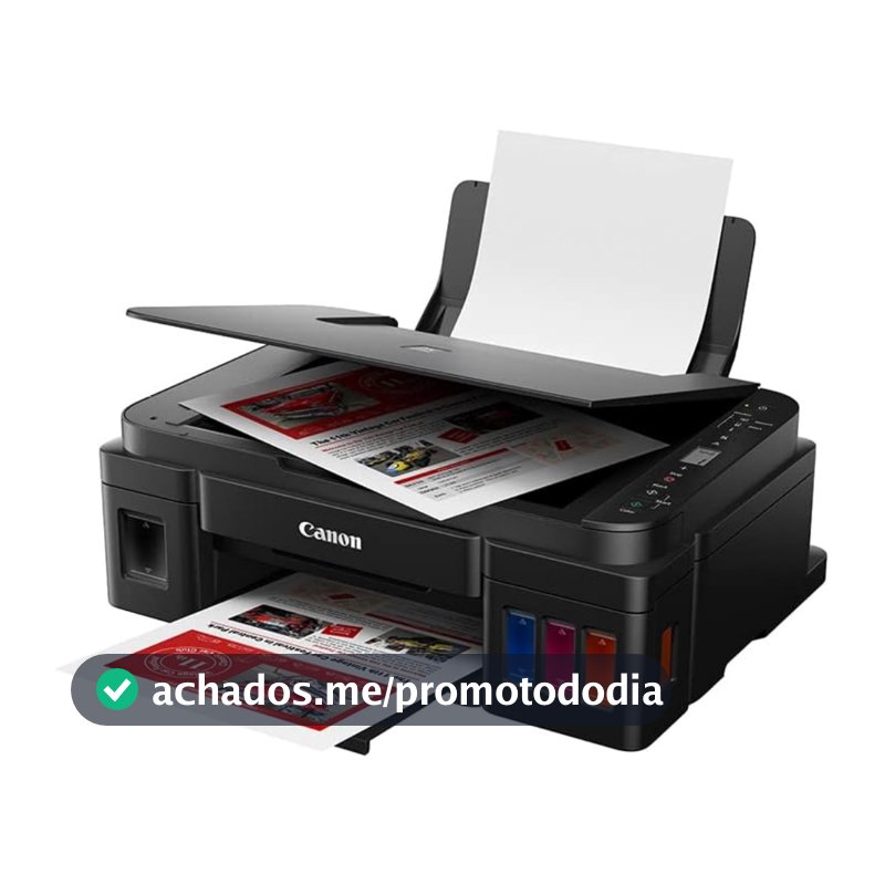 Impressora Canon G3110 Mega Tank Wi‑Fi | Tanque Recarregável + Bivolt – Oficial, Econômica