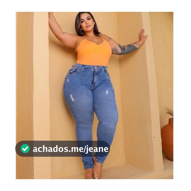 CALÇA  PLUS SIZE BRANCA MODA MAIOR SKINNY FEMININA COM ELASTANO MODELO LEVANTA BUMBUM
