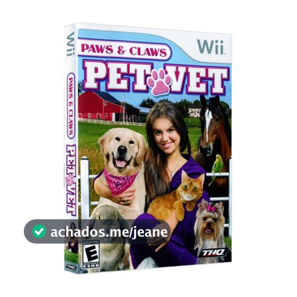 Jogo Nintendo wii Paws & Claws - Pet Vet