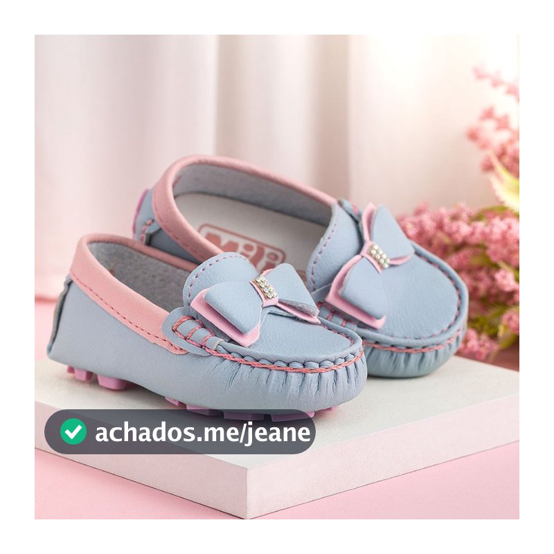 Mocassim Feminino Infantil Confortável Elegante Varias Cores Original Menina Bebe Promoção