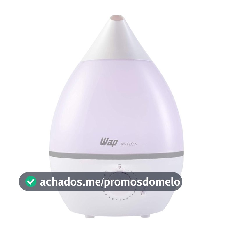 Umidificador de ar 4L com luminária e difusor de aromas - AIR FLOW - Wap (110V/220V)