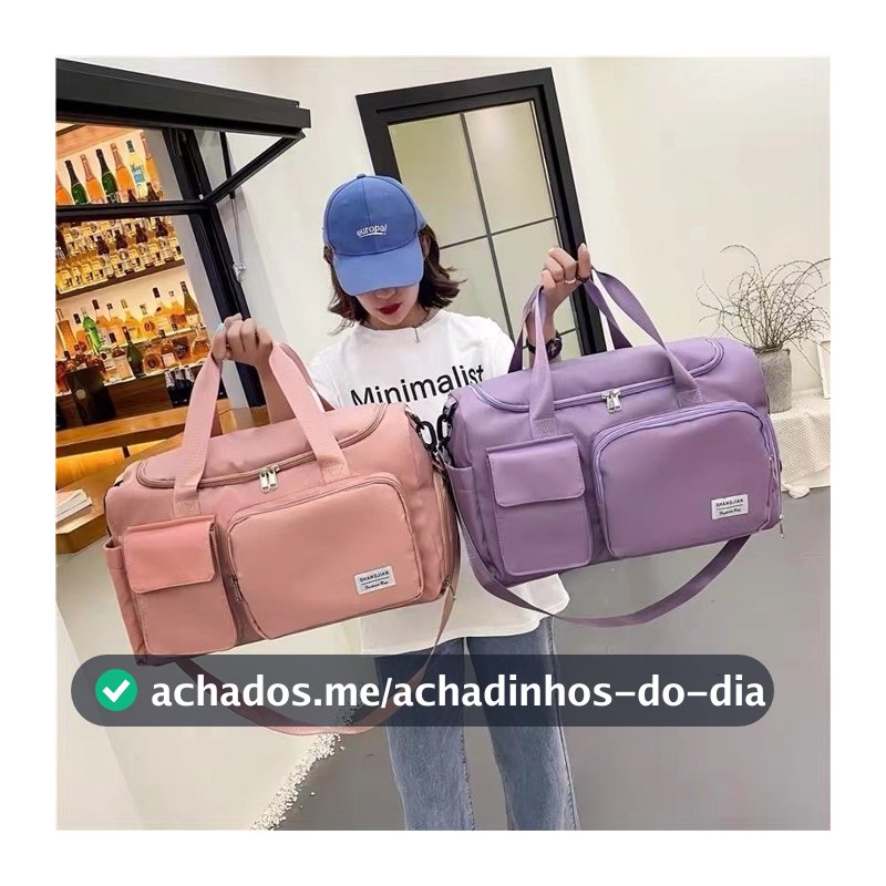 Bolsa Mala De Viagem Academia Multifuncional De Grande Capacidade