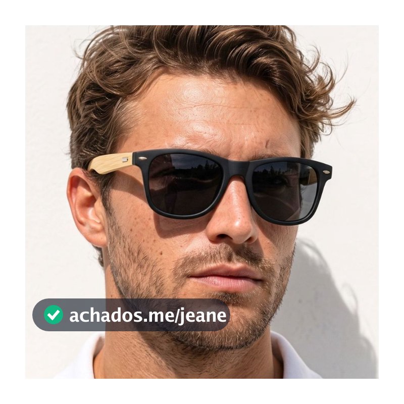 Óculos de Sol Quadrado Polarizado Arizona Premium Tendencia Pesca Classico Vintage uv400 Masculino