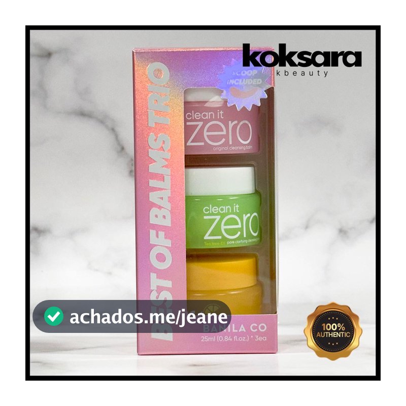BANILA CO Clean It Zero Best of Balms Trio 25ml x 3pcs