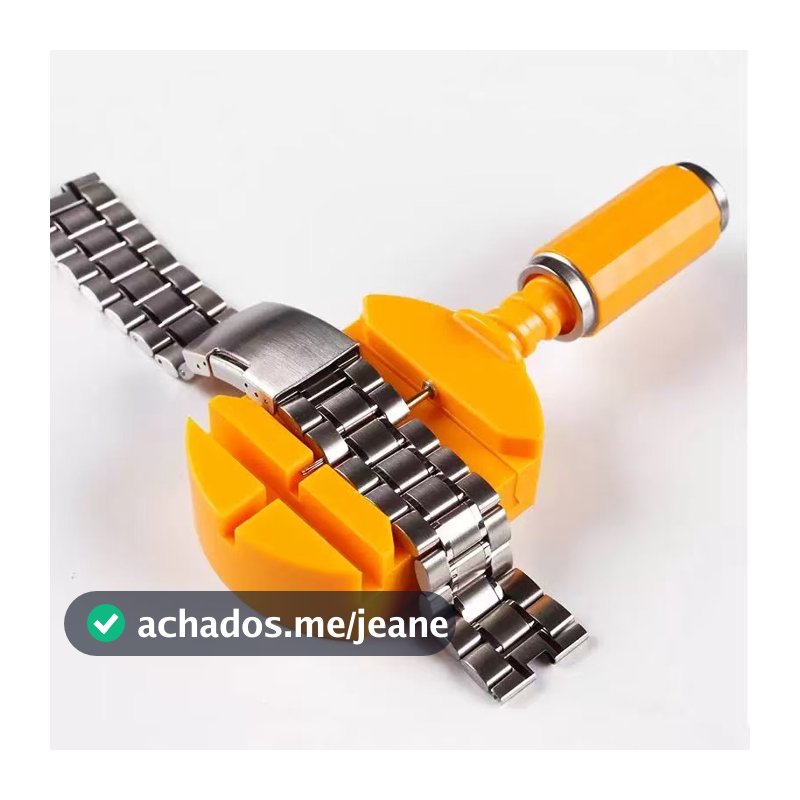 Removedor de pulseira de relógio, ferramenta de reparo de pulseira de relógio, ferramenta de desmontagem de relógio.