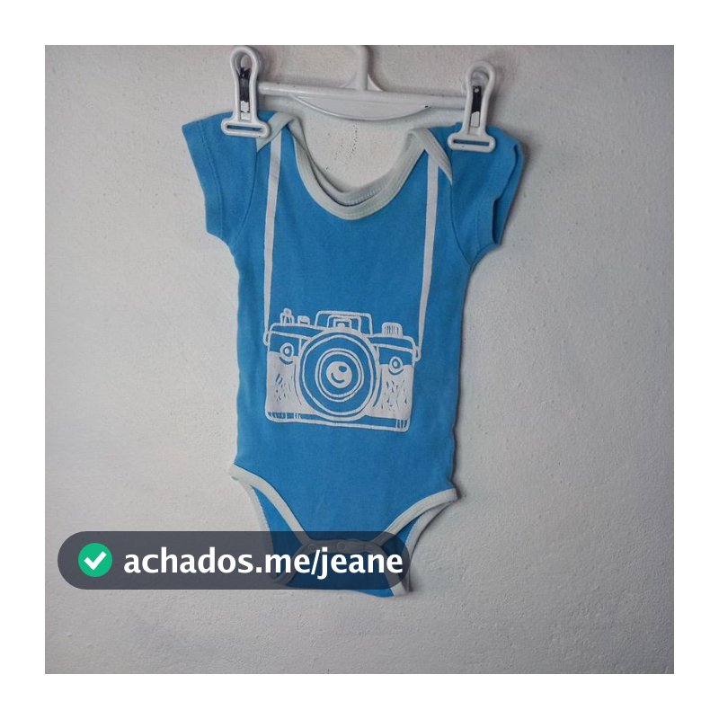 body para bebê  usado