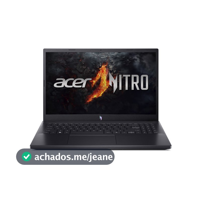 Notebook Gamer Acer Nitro V15 ANV15-41-R6J0 AMD Ryzen™ 7 7735HS 8GB RAM 512GB SSD RTX 4050 Linux 15.6”