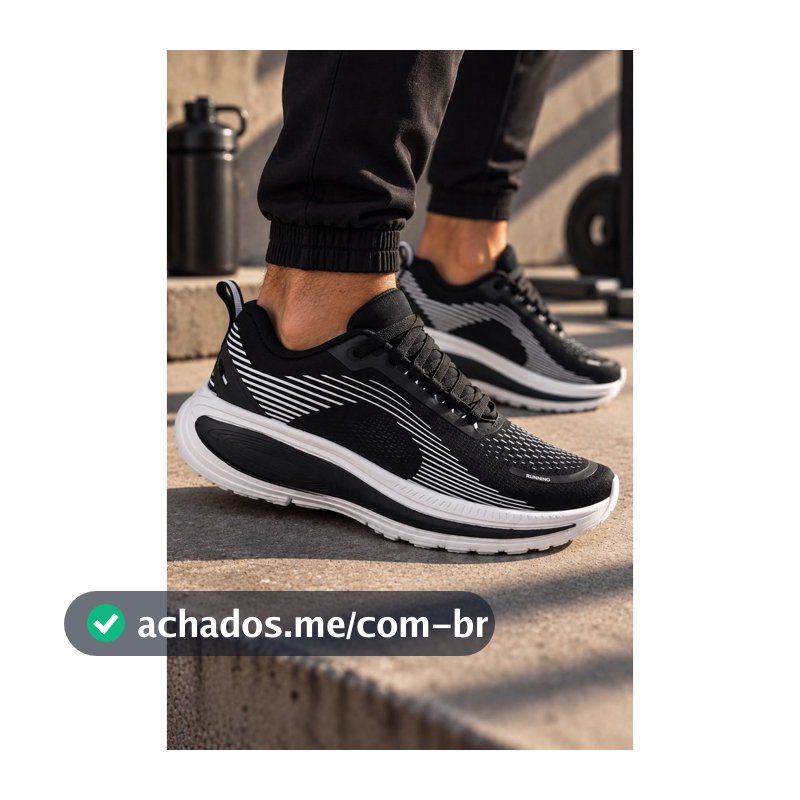 Tênis Casual Básico  Caminhada - Esportivo – Conforto, Leveza e Estilo Do 34 AO 43