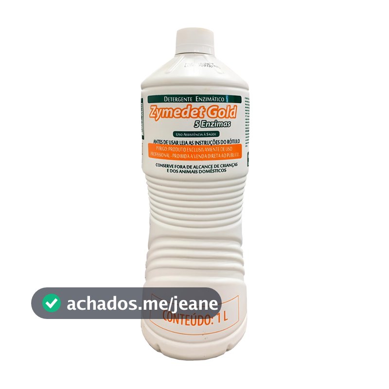 Detergente Enzimático 5 Enzimas 1lt Zymedet Gold 5e Prolink