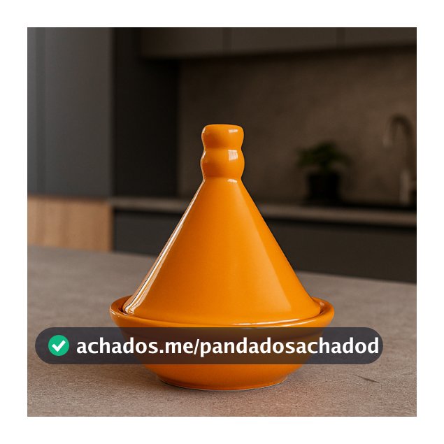 Saleiro Marroquino de Cerâmica Laranja Design Exótico e Funcional Decoração Cozinha