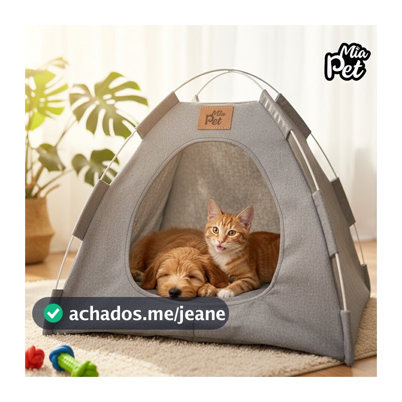 Cabana Cama Barraca Tenda Toca Pet Para Cães Cachorros e Gatos