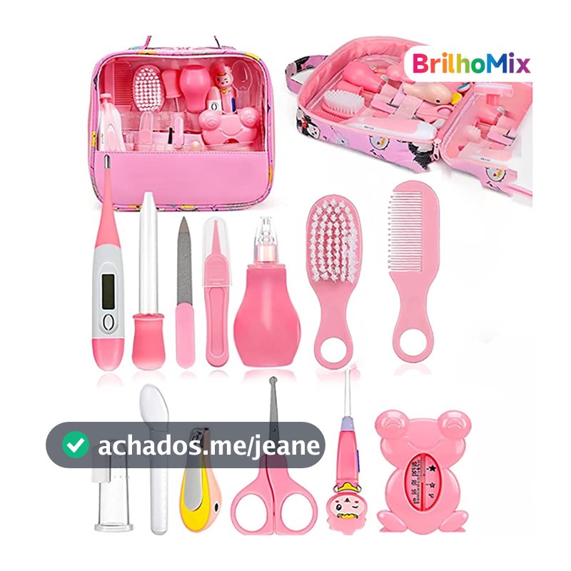 Conjunto de amamentação de 13 peças indispensável para recém-nascidos
