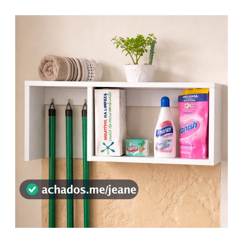 Nicho Multiuso Armário Para Lavanderia Organizador Área De Serviço Mdf Prateleira Casa Promoção