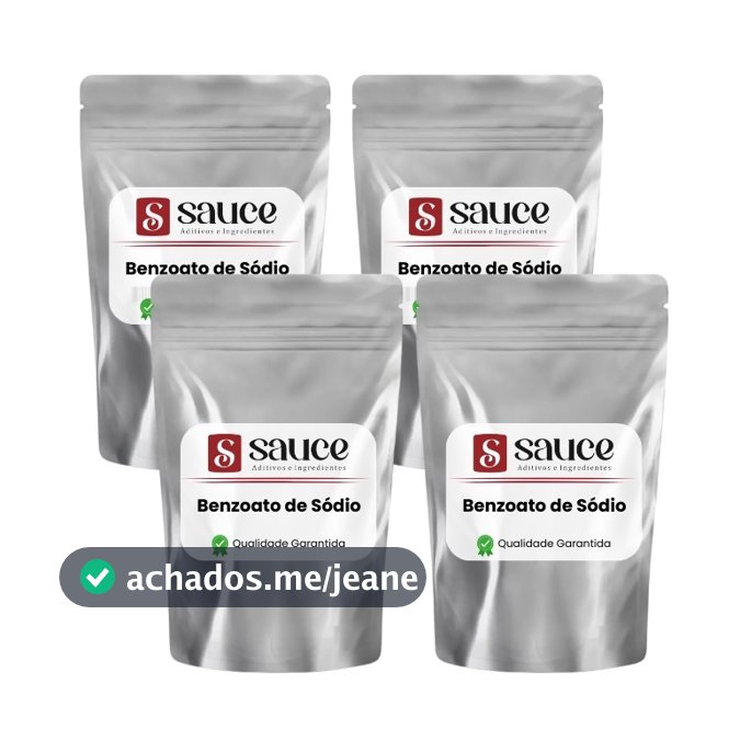 Benzoato De Sódio 4 Kg - Conservante Alimentício