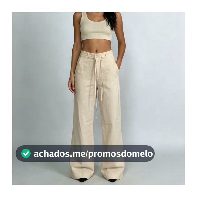 Calça Cintura média Versátil - Perfeita para Looks Casuais e Elegantes
