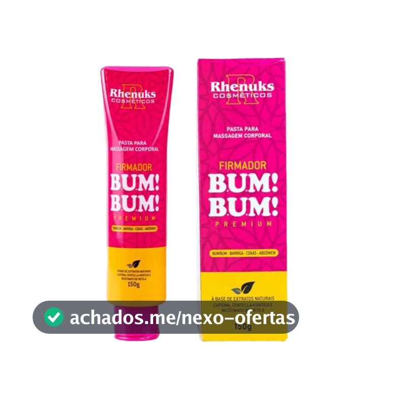 Gel Bumbum Premium Firmador Barriga/ Coxas/ Abdômen /Empina Bumbum 150g cada