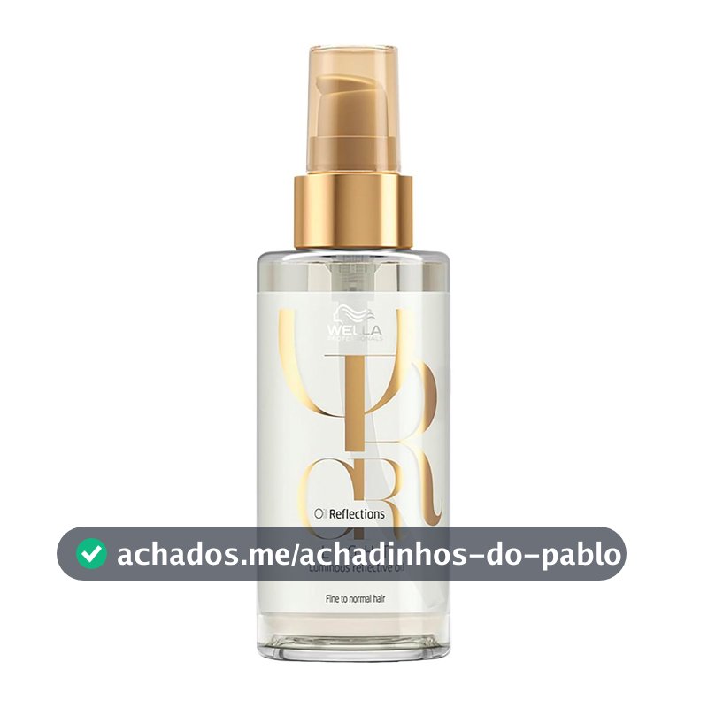 Óleo Capilar Oil Reflections Light Wella 100ml