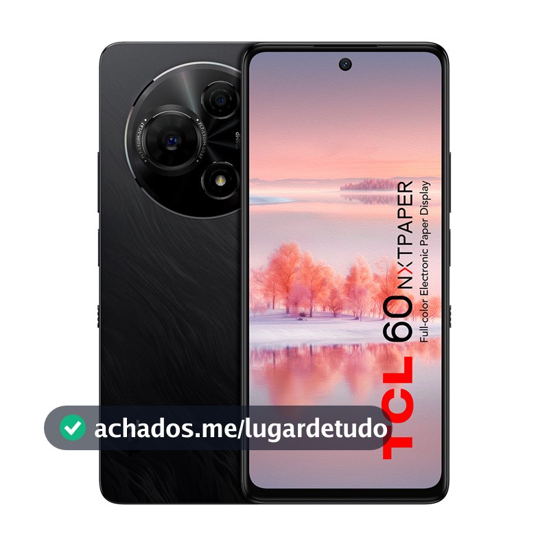 Smartphone TCL 512GB 108MP 18GB RAM 6.8" FHD+ Octa-Core 5.200mAh TCL 60 NXTPAPER