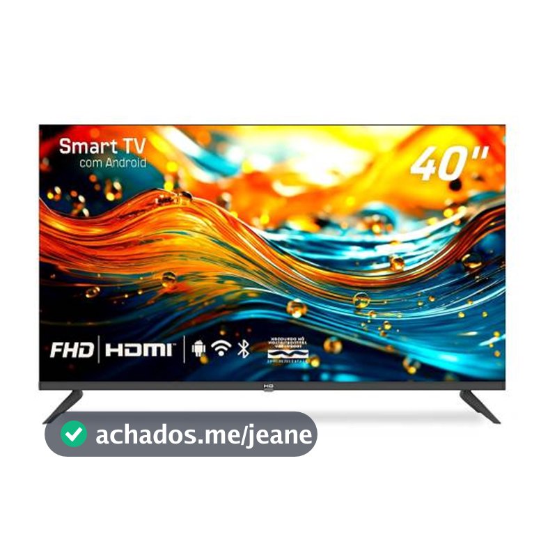 Smart TV HQ 40 FHD 4K Android Smart HQS40NKHM