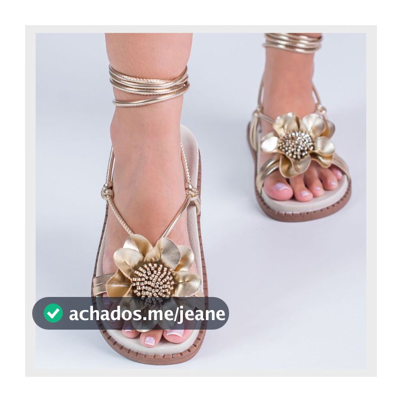 Papete Feminina Flor Laser Cabedal  Flores Rasteira Feminina  Flor Laser Cabedal