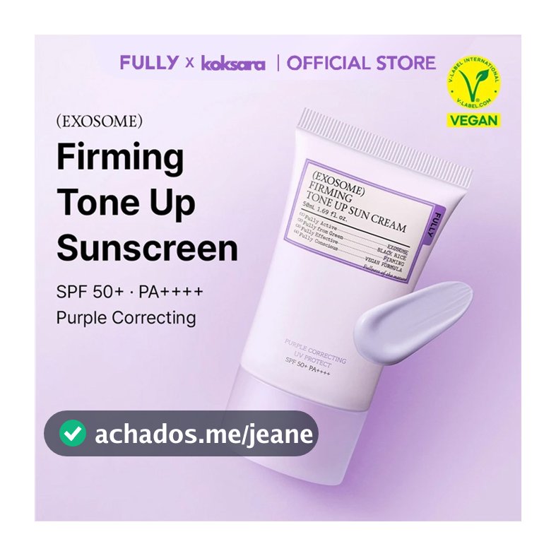 [OFFICIAL] FULLY Exosome Firming Tone-Up Sunscreen 50ml