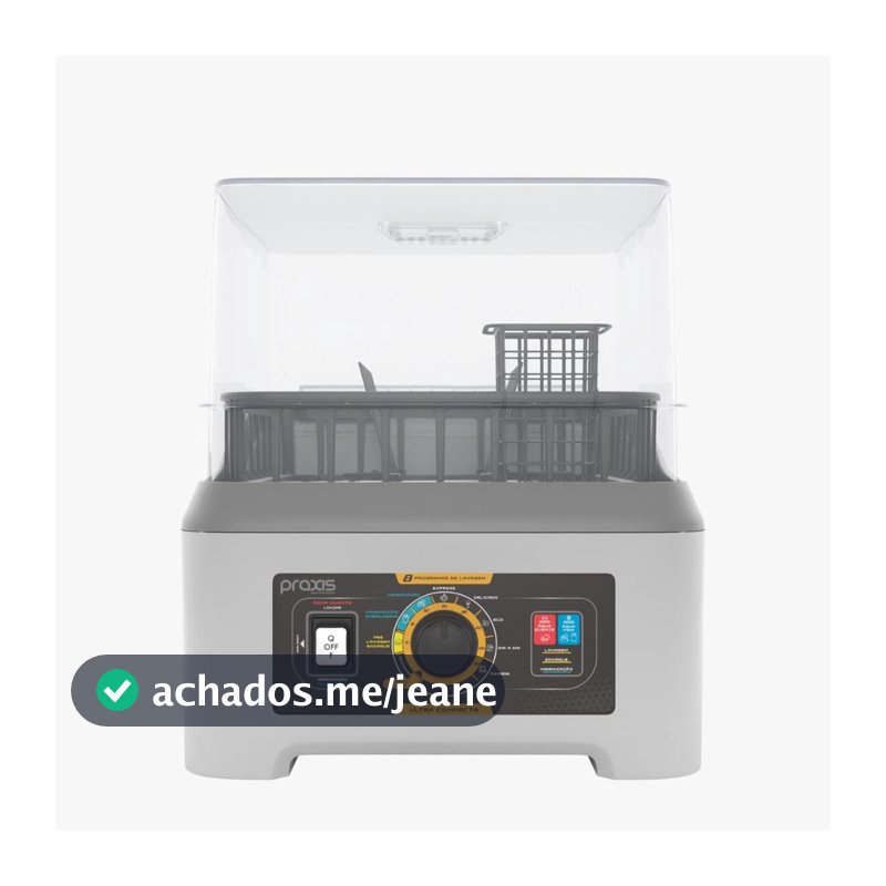 Lava Louças Praxis Portátil LLPP 2.0 Semi-Automática 220V Br