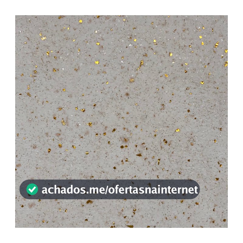 Kit Papel De Parede Líquido Premium Dourado + Espátula
