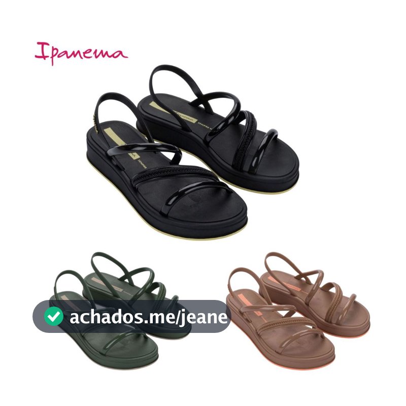 Sandalia Feminina Ipanema Flat Glow Up
