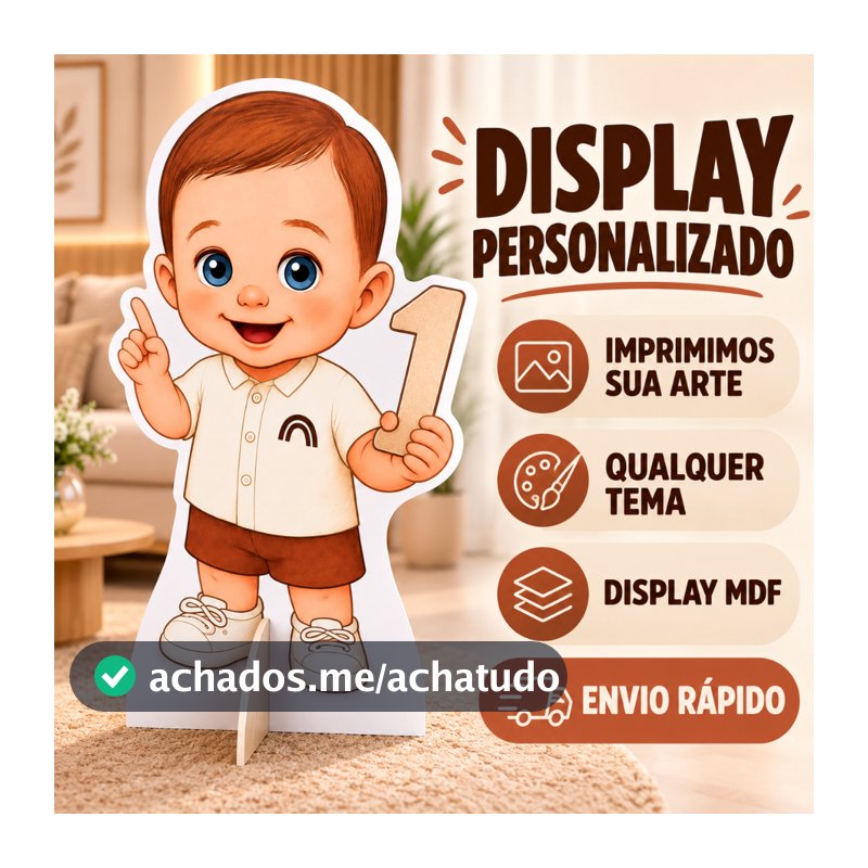 ENVIO RÁPIDO DISPLAY CHÃO MDF FOTO CRIANÇA - PARA FESTA PERSONALIZADO CARICATURA DESENHO - DECORAÇÃO INFANTIL FESTA