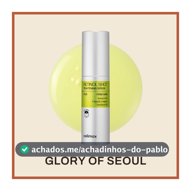 Celimax The Vita A Retinol Shot Tightening Serum, 30mL | with Pure Vitamin A Retinol, Peptide, Pore Minimizer
