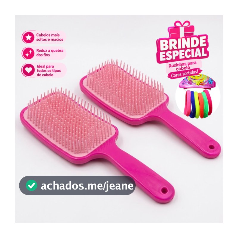 Escova de Cabelo Infantil Beleza acessório Escovas Pentes Utensílios de Beleza