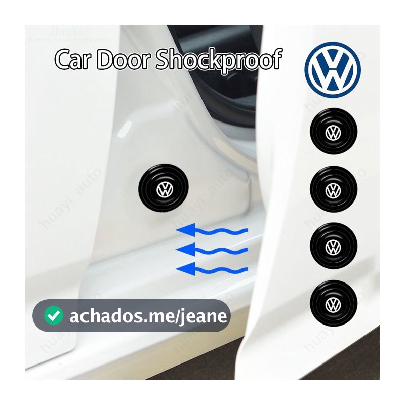 Protetor De Porta De Carro Volkswagen Amortecedor Almofada De Isolamento Acústico De Borracha Para Vw Gol T-cross Nivus