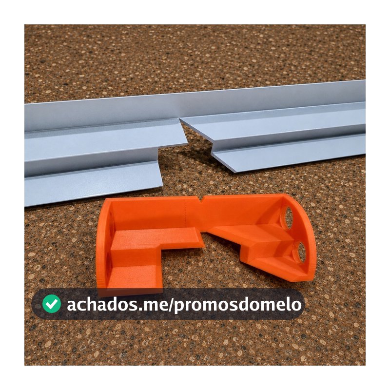 Gabarito Riscar Dobra 90 Graus Tabica Forro Drywall (canto)