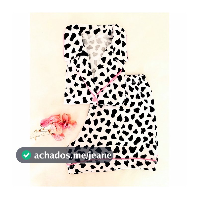 pijama Feminino short doll blogueirinha americano estampas botão gestante amamentaçao