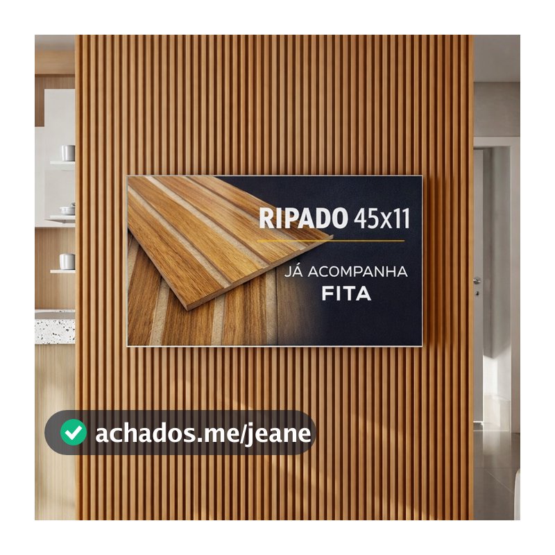 Kit Até 100 Ripados 3D Revestimento 45x10cm Painel Decoração Sala Quarto Casa De Alta Qualidade
