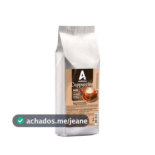 Cappuccino América Avelã 1Kg