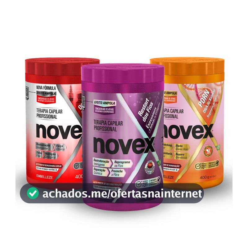 Kit de Tratamento Novex Terapia Coreana