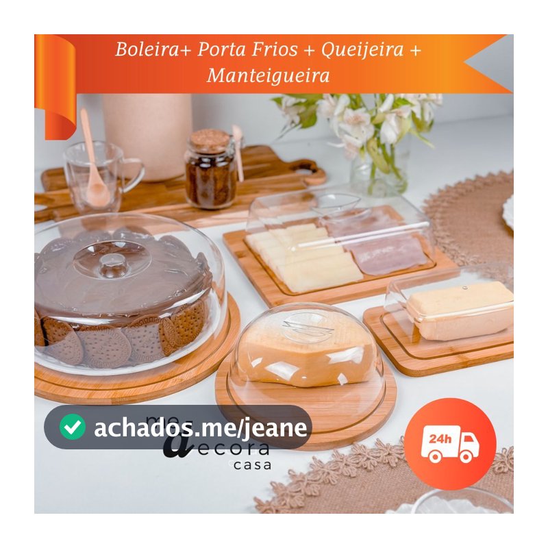 Kit Bambu Mesa Posta | Cantinho do Café Funcional e Decorado