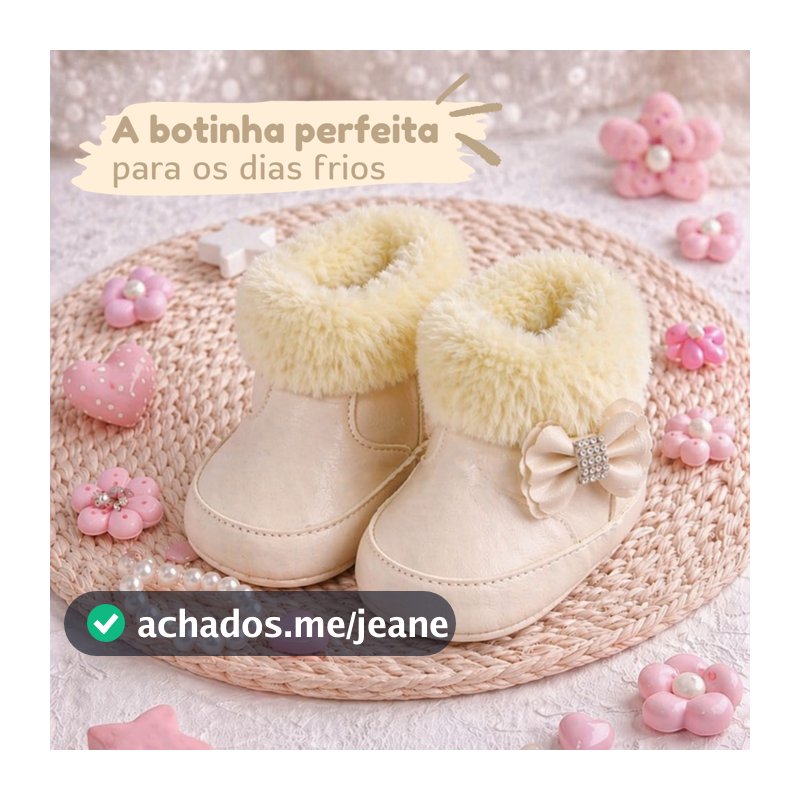 Bota Infantil Feminina Casual – Leve, Confortável e Fácil de Calçar