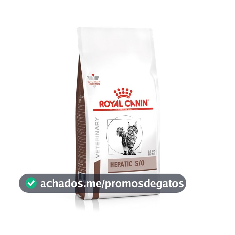 Ração Feline Veterinary Diet Hepatic p Gatos com Problemas Hepáticos 1,5 Kg Royal Canin