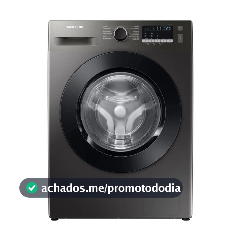 Lavadora Digital Inverter Samsung  WW11T Inox 11kg