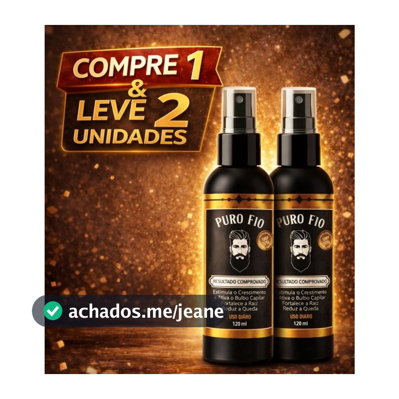 Kit 2 Tônico CapilarPro Barber MinoxDNACapilar Spray 120ml Crescimento Barba Cabelo Rápido Envio Imediato