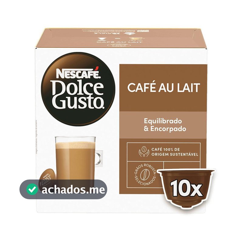 NESCAFÉ DOLCE GUSTO Café Au Lait 10 cápsulas