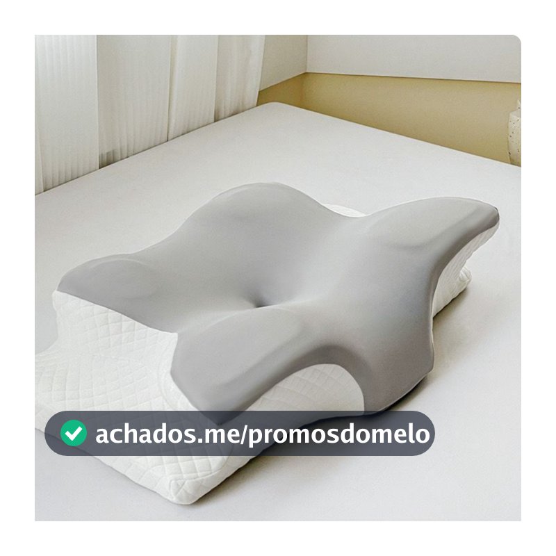 Travesseiro Ortopédico Posture Care Abas Cervical Anti Ronco Apnéia Ergonomico Espuma Premium