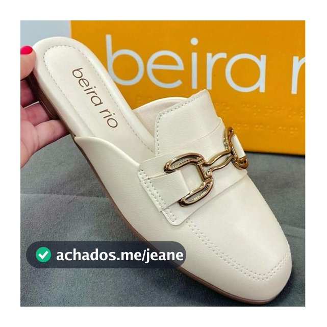 Sapato Feminino Mule Lançamento Beira Rio Original