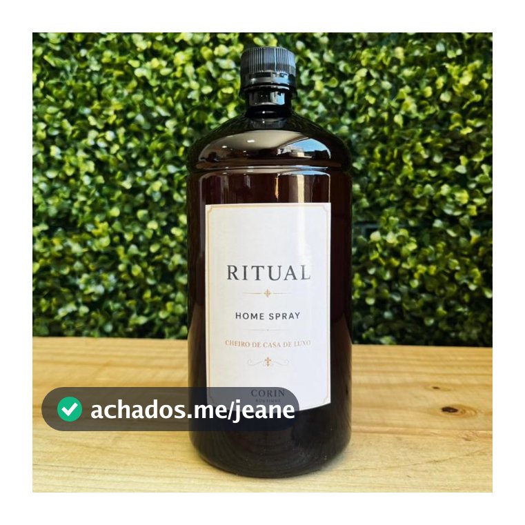 Ritual 1L - Home Spray Cheiro de Casa de Luxo