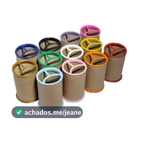 10 Porta Lapis Papelão Cores a Escolher